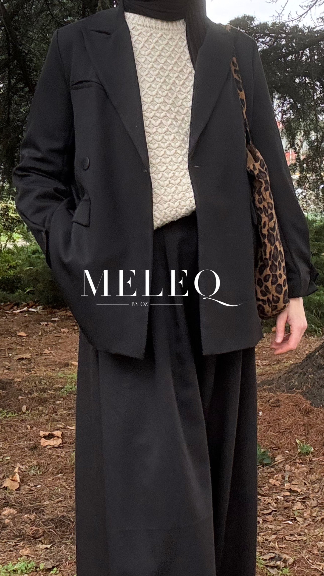 Blazer Oversize - Noir