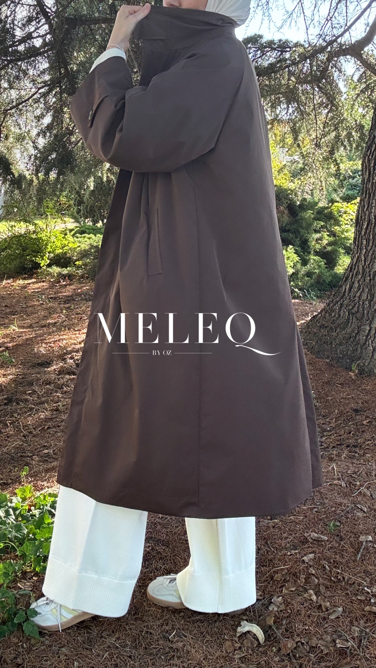 Trench oversize ISA - Marron