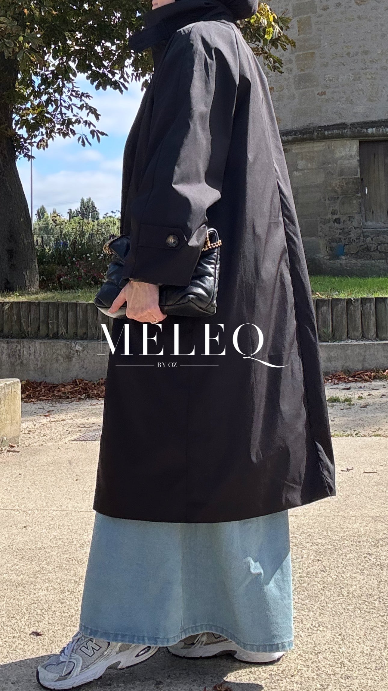 Trench Oversize ISA - Noir