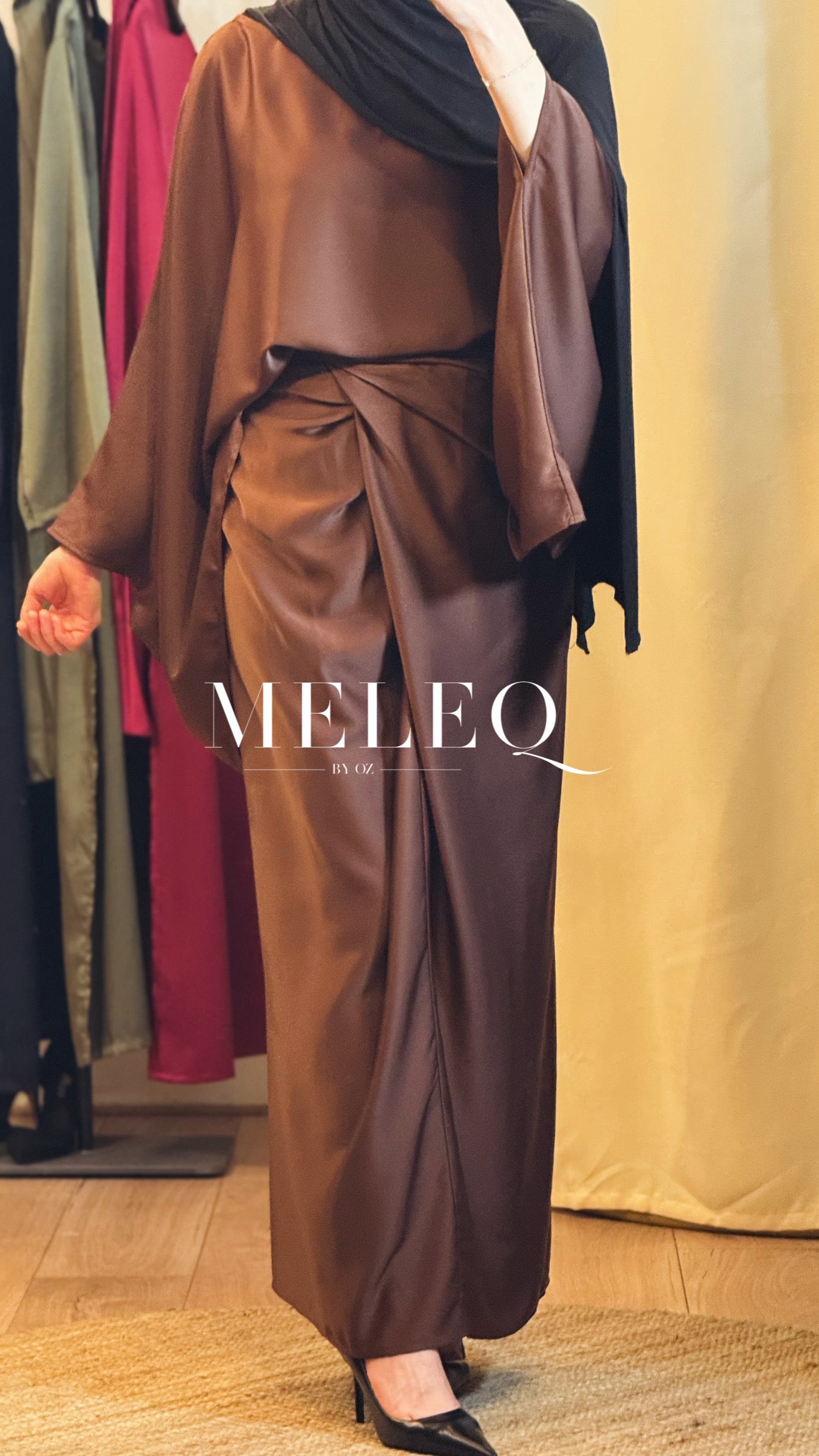 Ensemble Clara - Marron chocolat