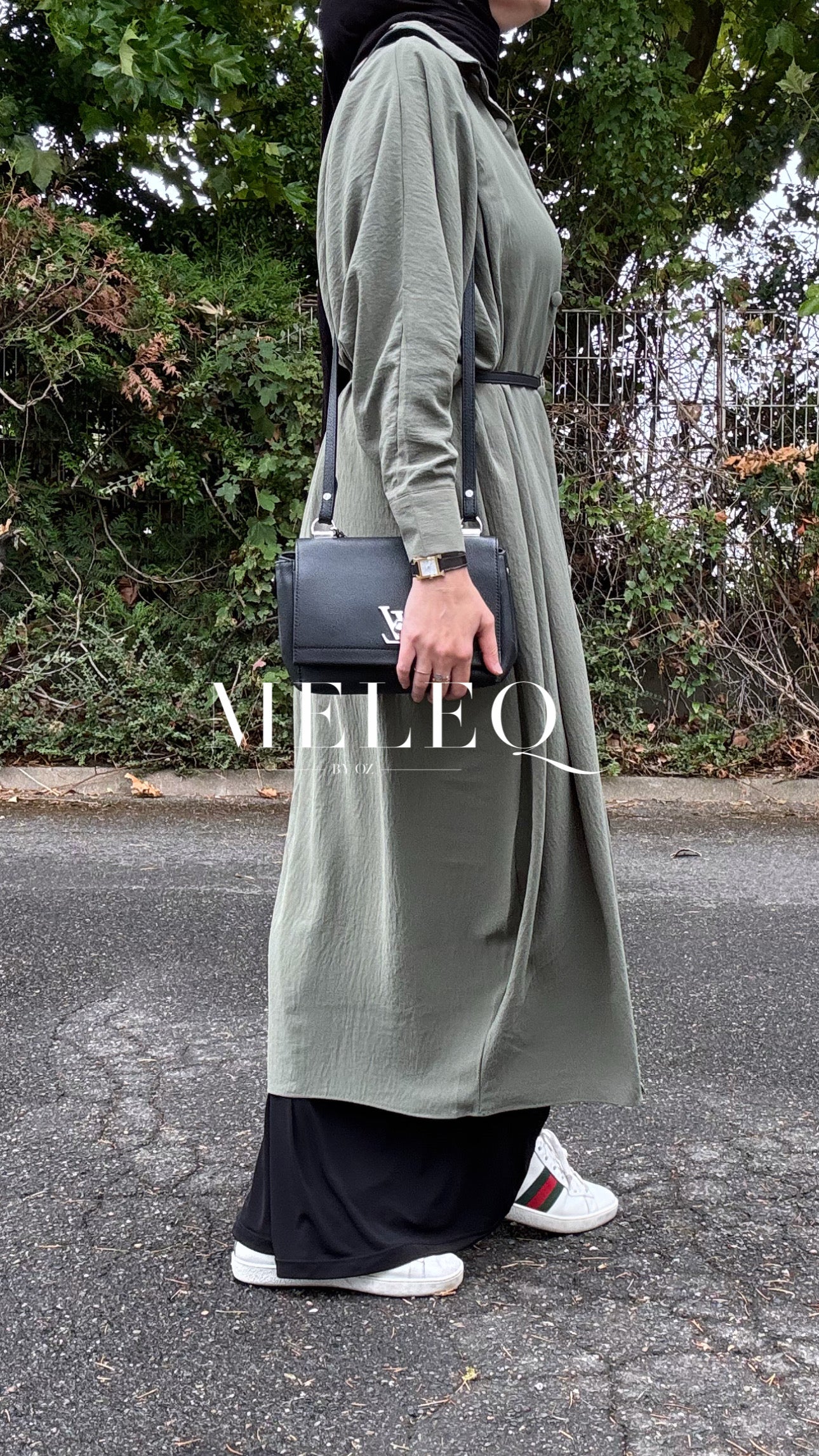Robe-Chemise - Mona - Kaki