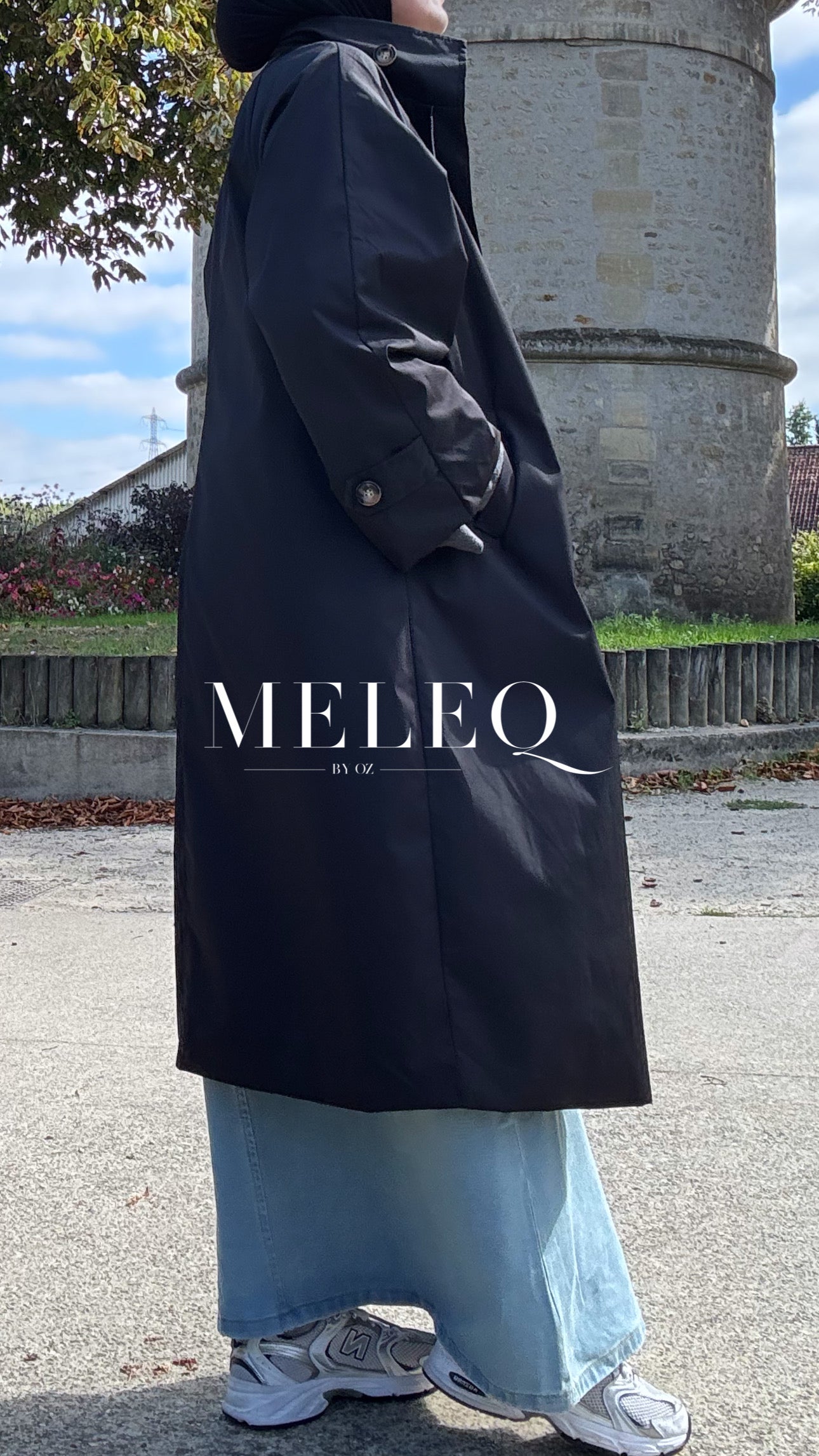 Trench Oversize ISA - Noir