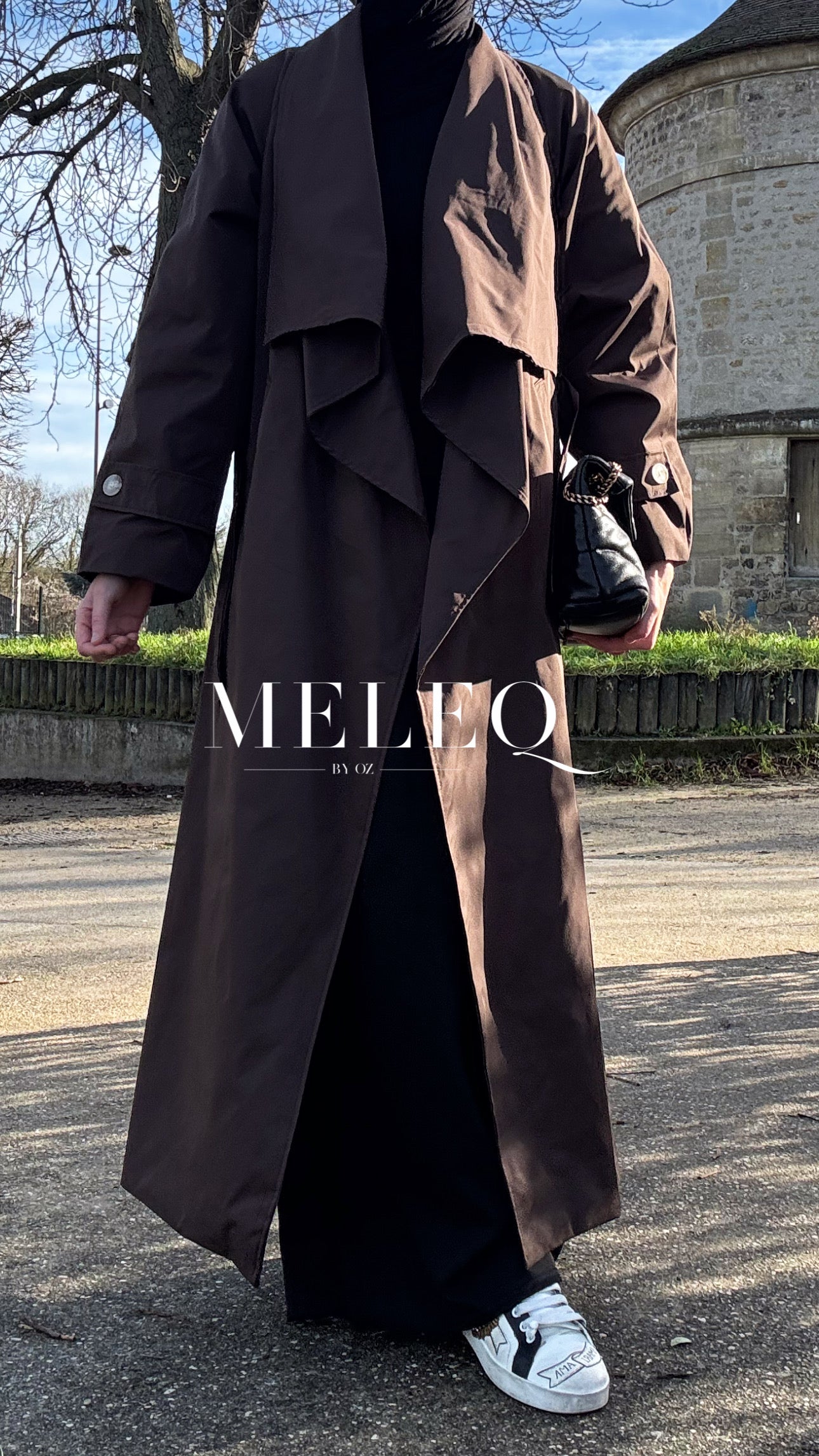 Trench Lara - Chocolat