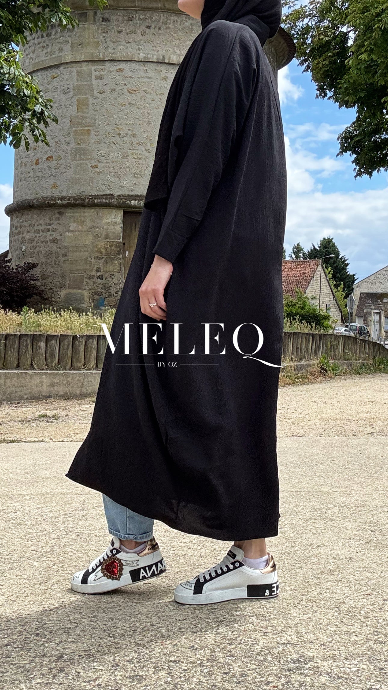 Robe-Chemise Mona - Noir