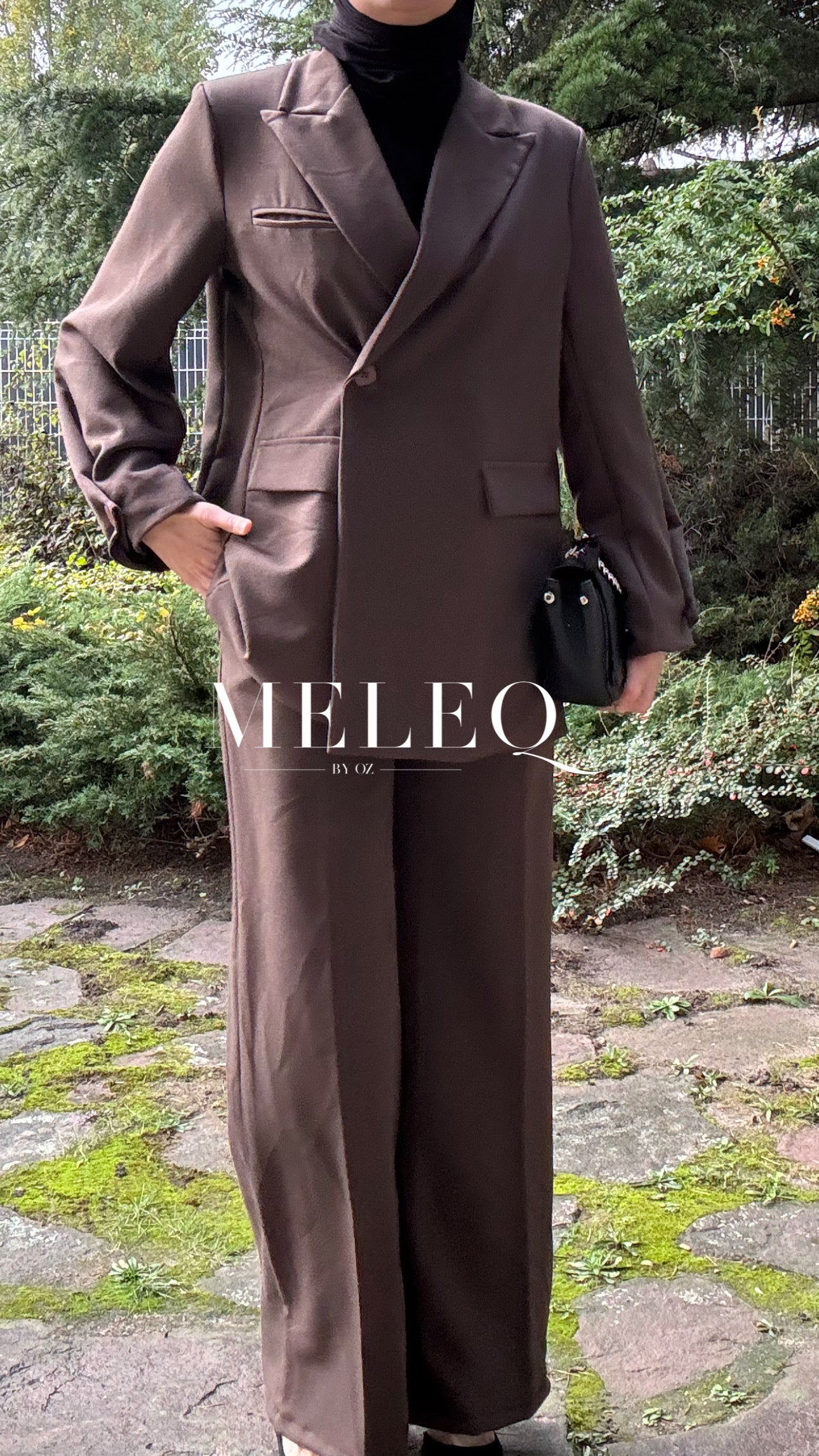 Blazer oversize - marron