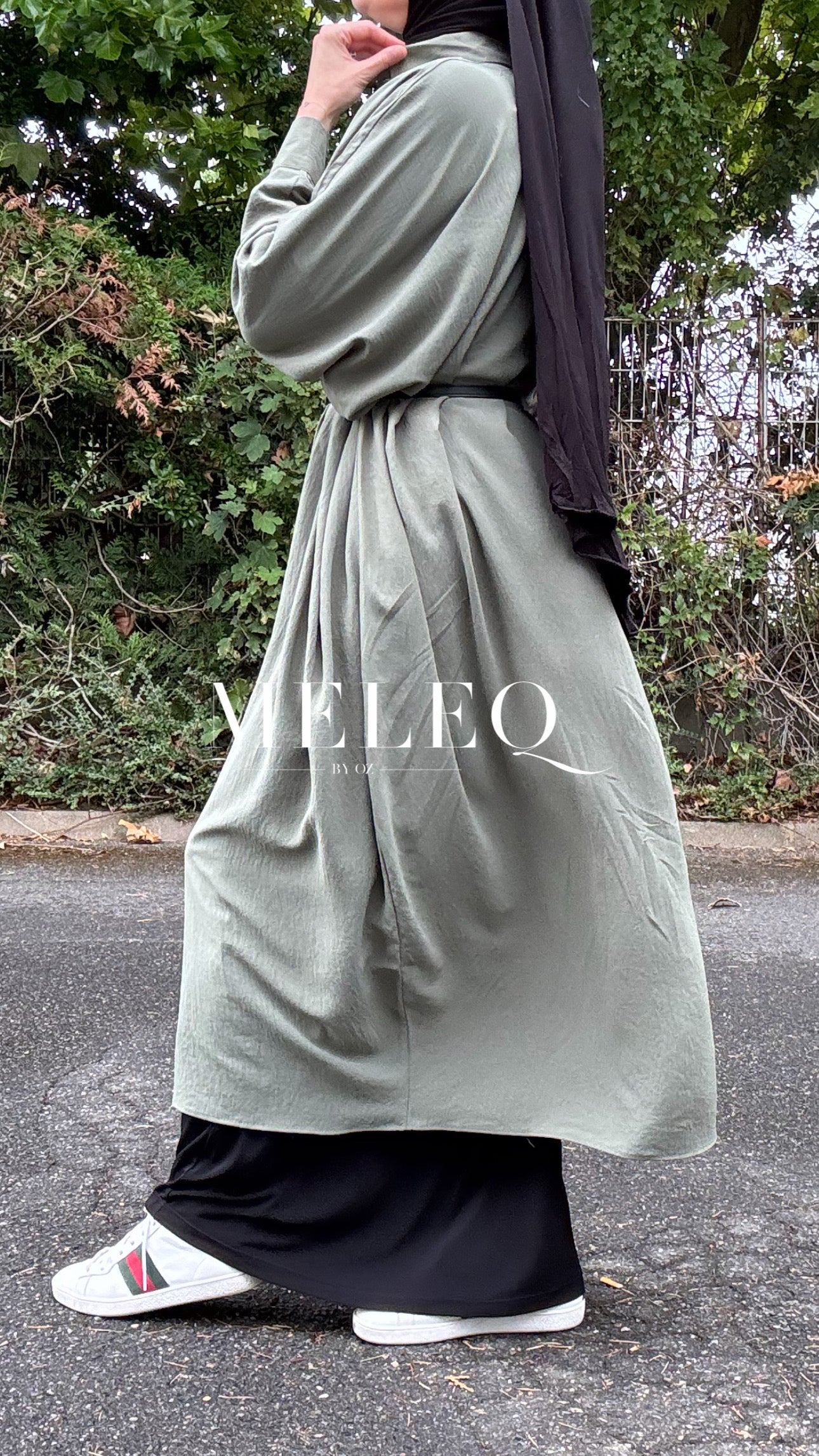 Robe-Chemise - Mona - Kaki