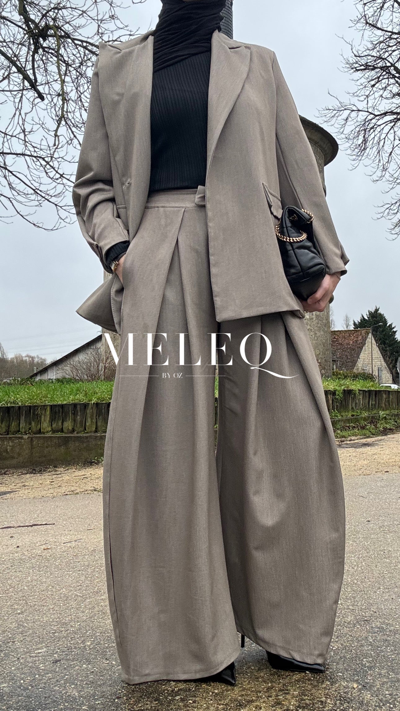 Pantalon Alex - Taupe