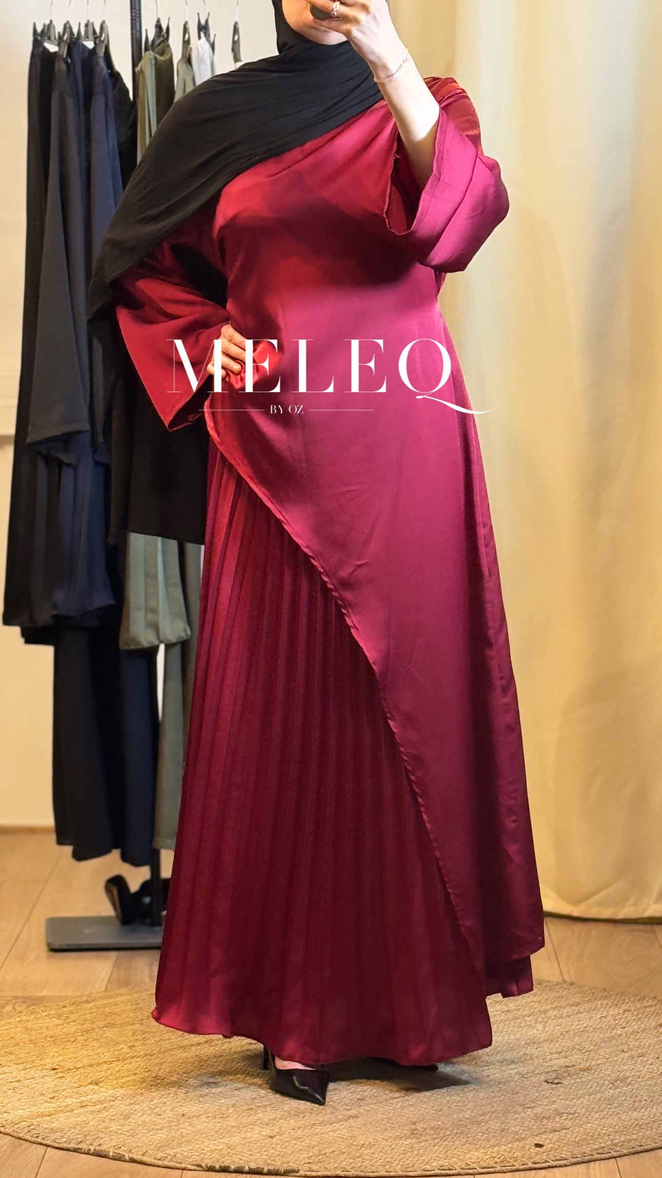 Ensemble Elena cerise