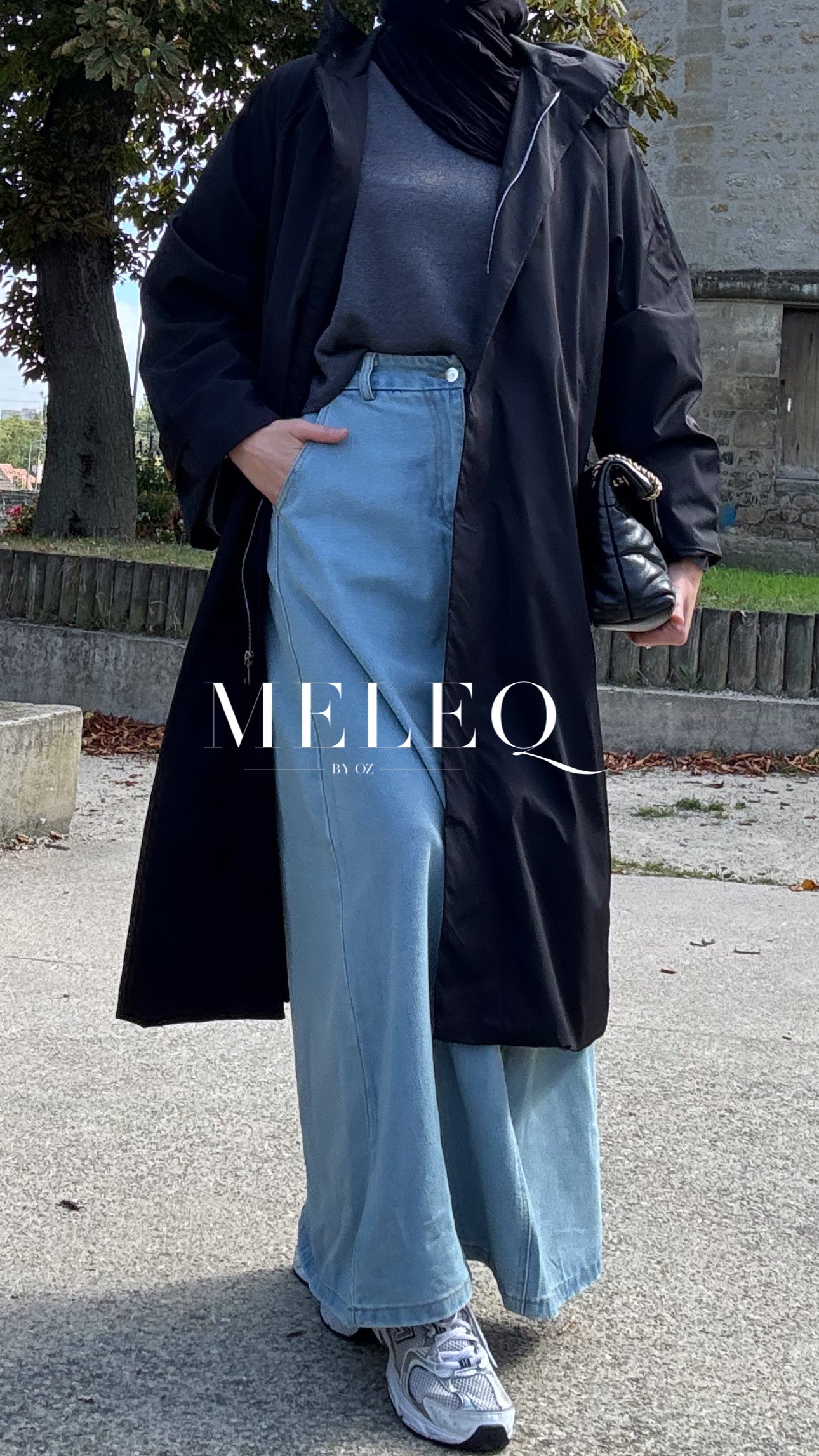 Trench Oversize ISA - Noir