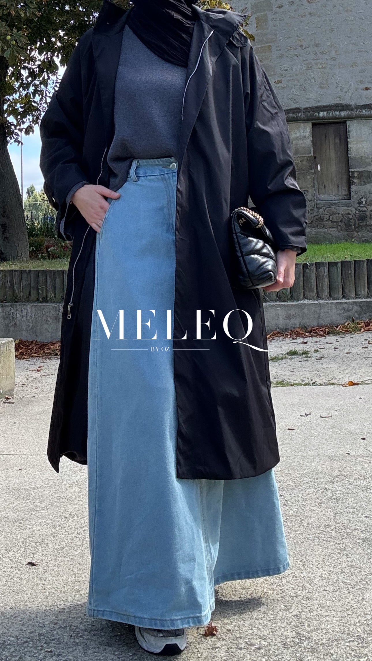 Trench Oversize ISA - Noir