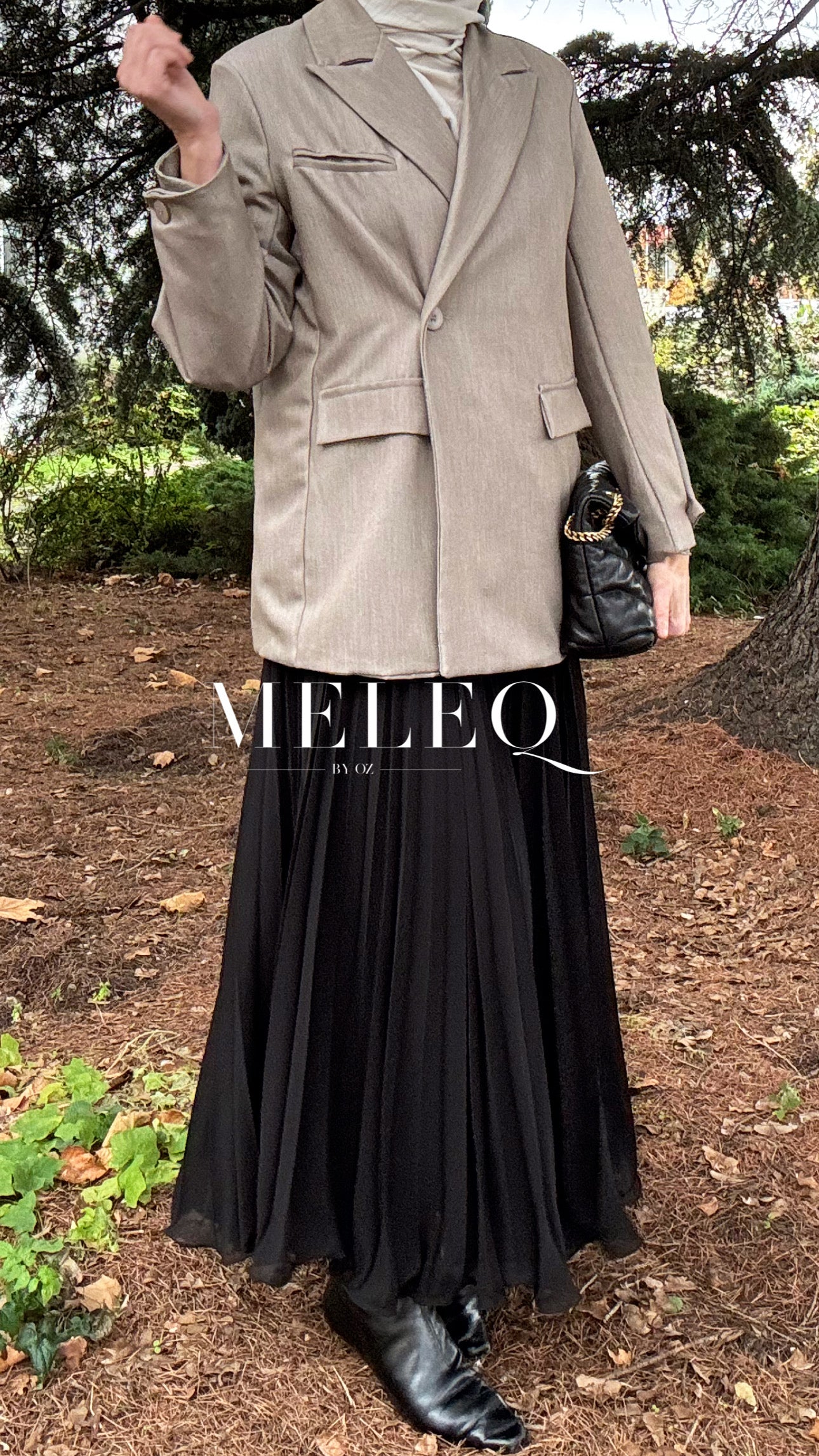 Blazer oversize - Taupe