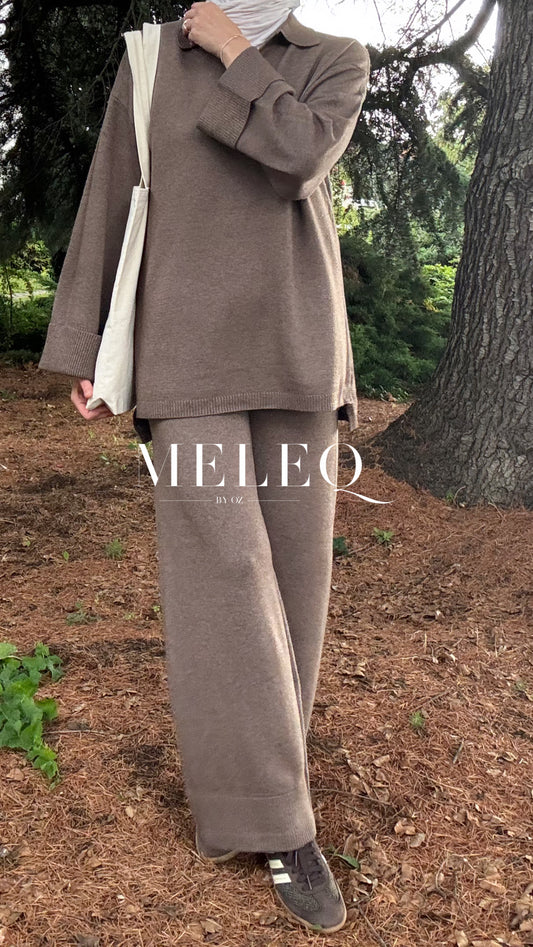 Ensemble Cocoon  - Marron