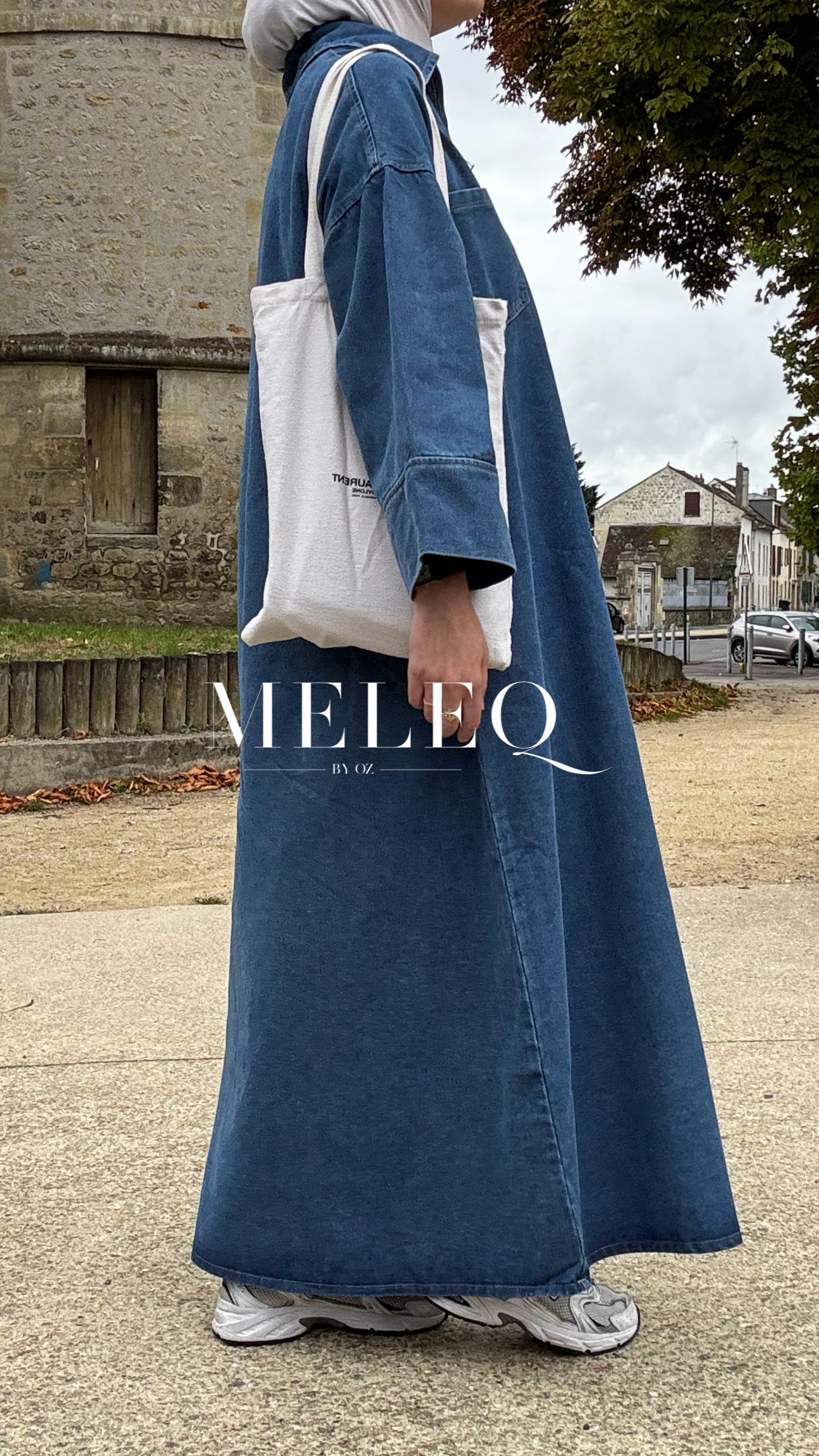 Robe en jean - Taille unique - Bleu
