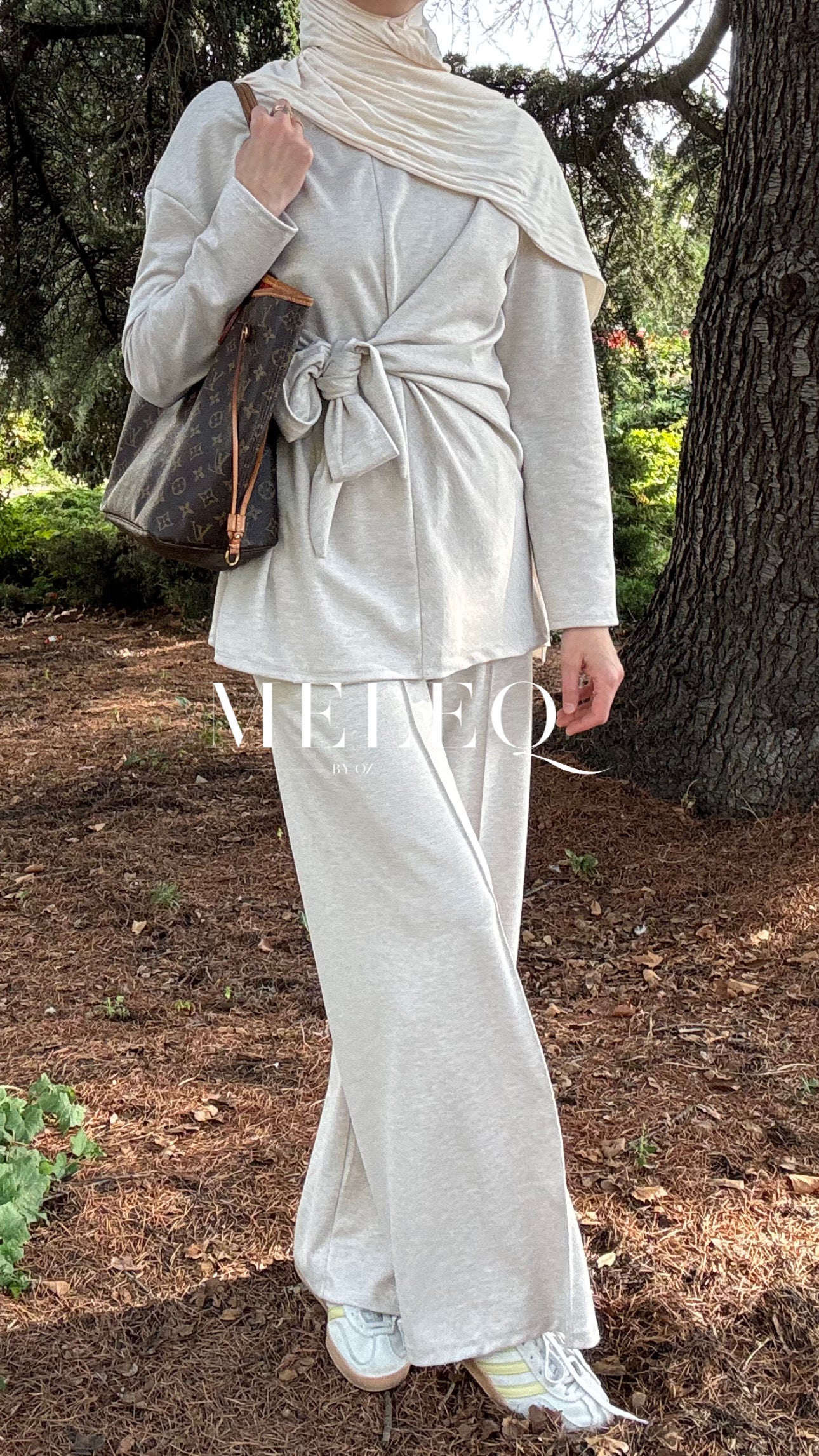 Ensemble Noeud - Beige