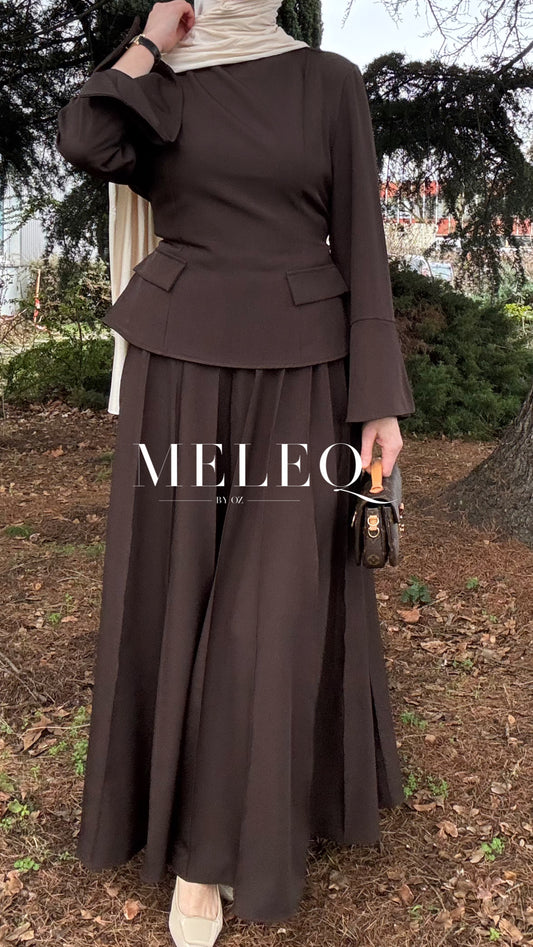 Ensemble Chic - Marron