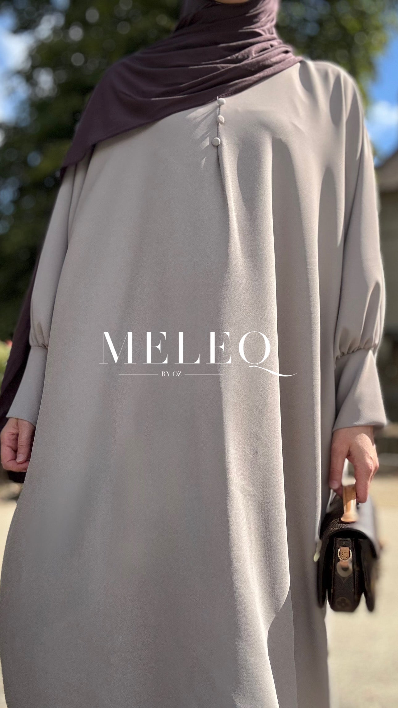 Abaya Selma - Taupe