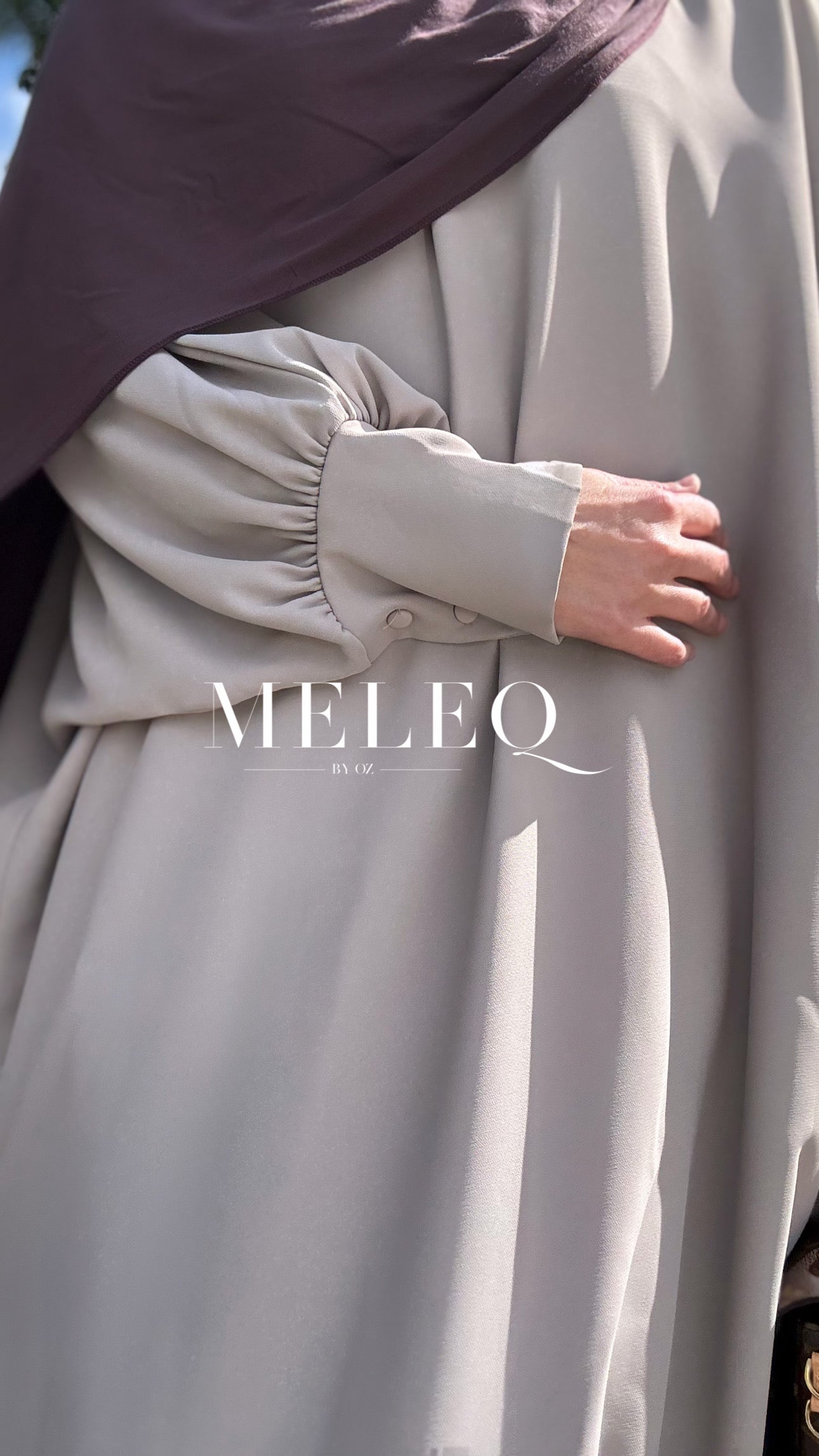 Abaya Selma - Taupe