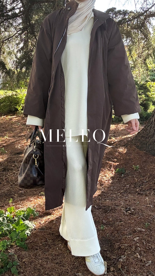 Trench oversize ISA - Marron