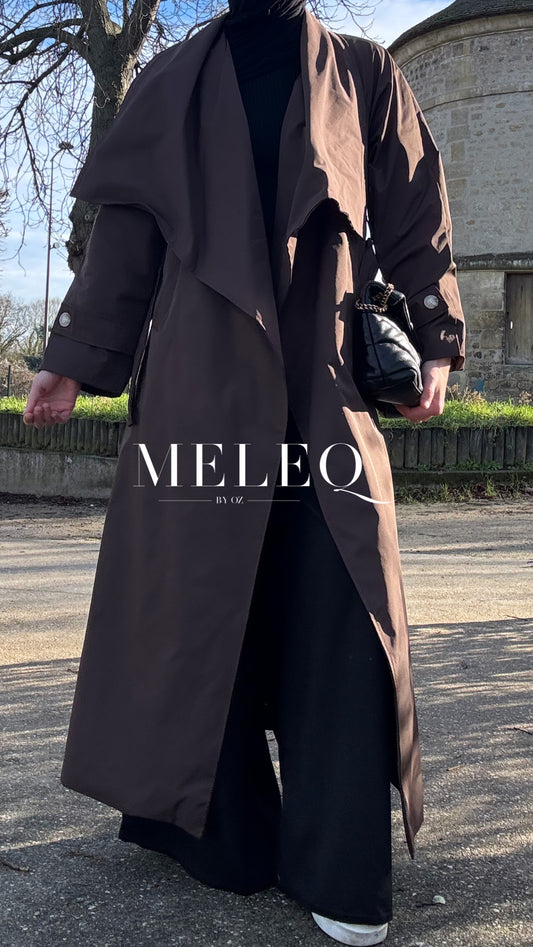 Trench Lara - Chocolat