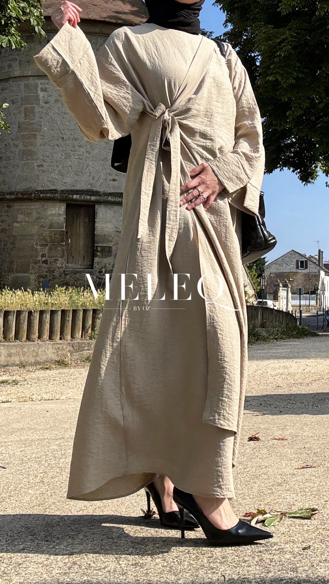 Robe Jade - Beige Foncée
