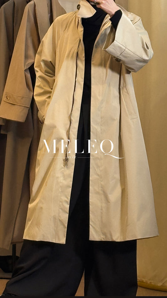 Trench oversize Isa - Beige