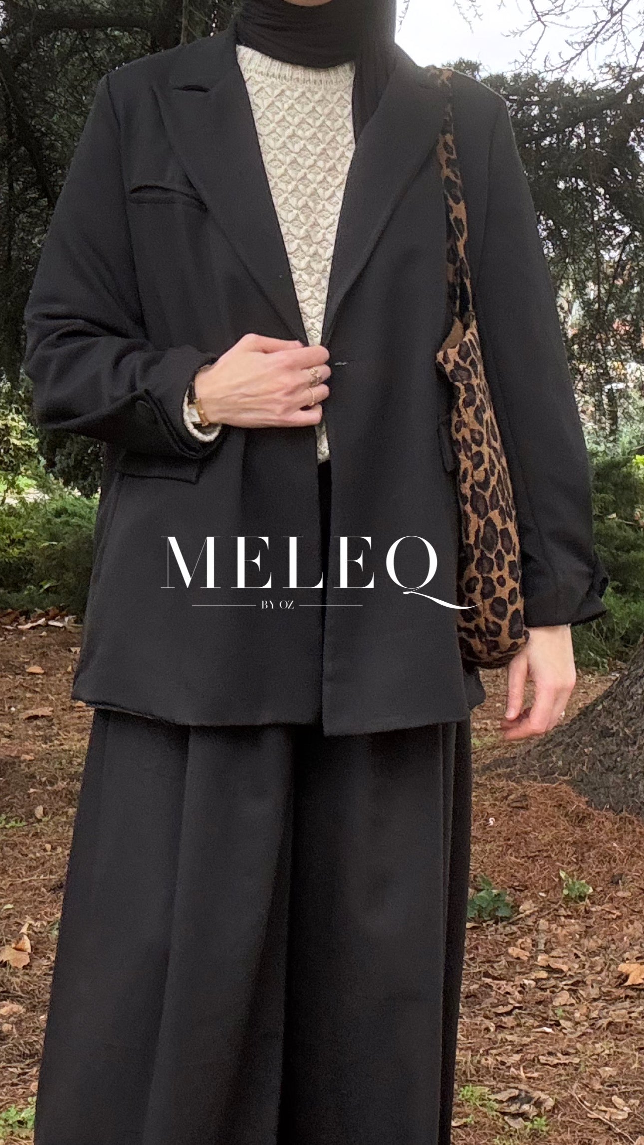 Blazer Oversize - Noir