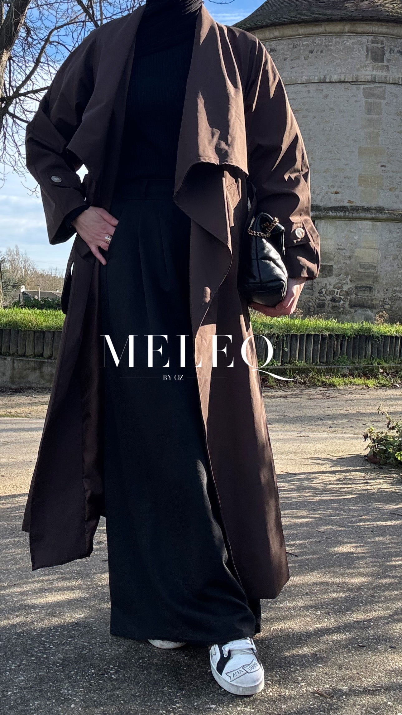 Trench Lara - Chocolat