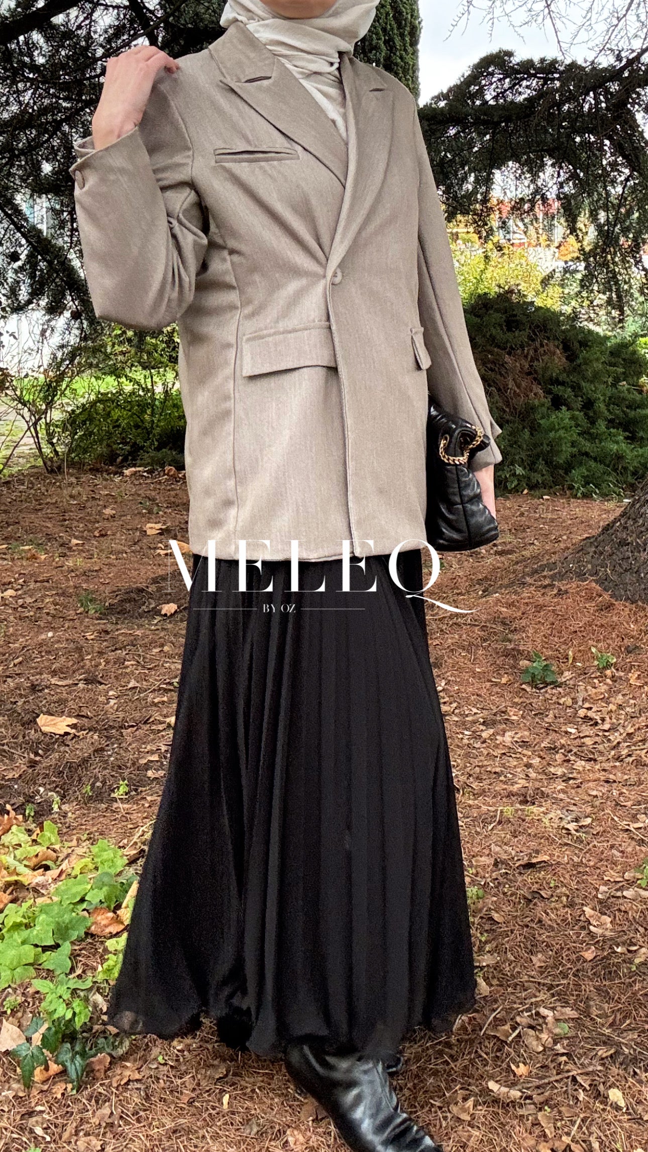 Blazer oversize - Taupe