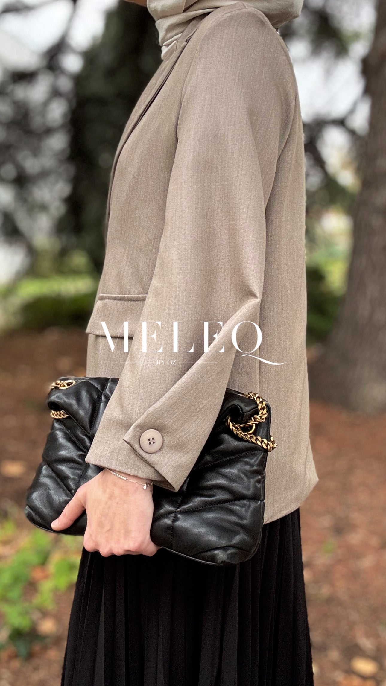 Blazer oversize - Taupe