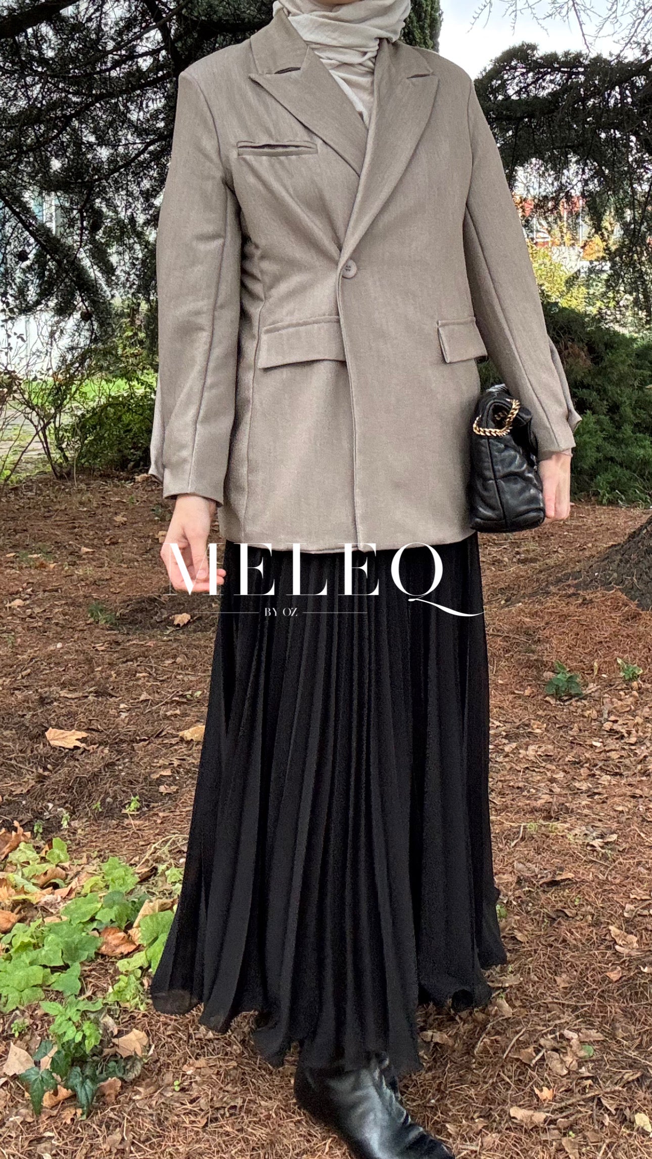 Blazer oversize - Taupe