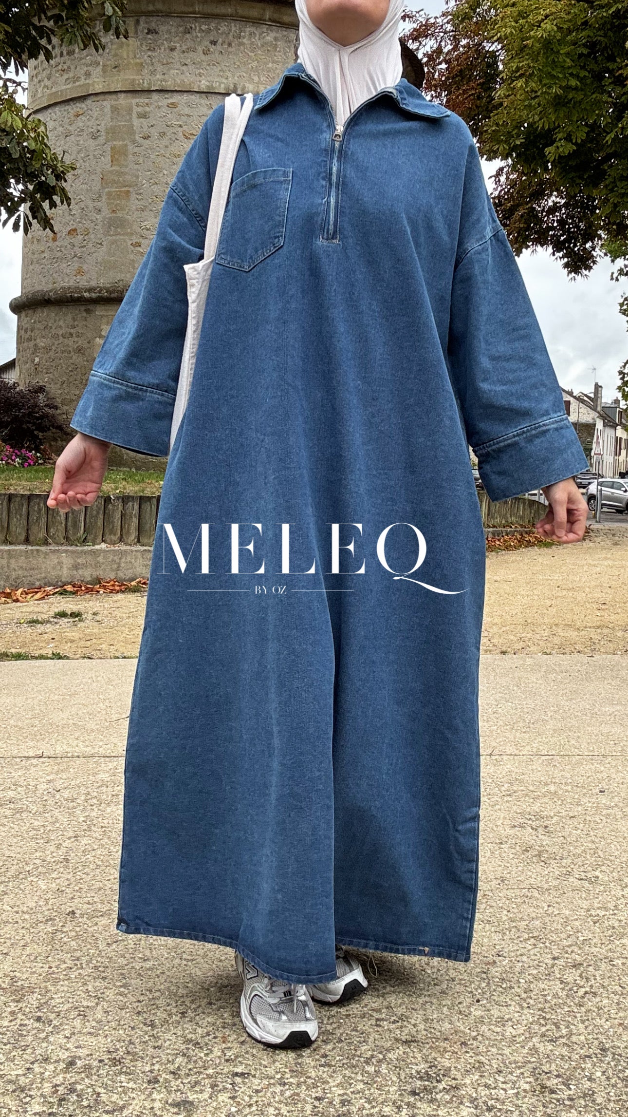 Robe en jean - Taille unique - Bleu