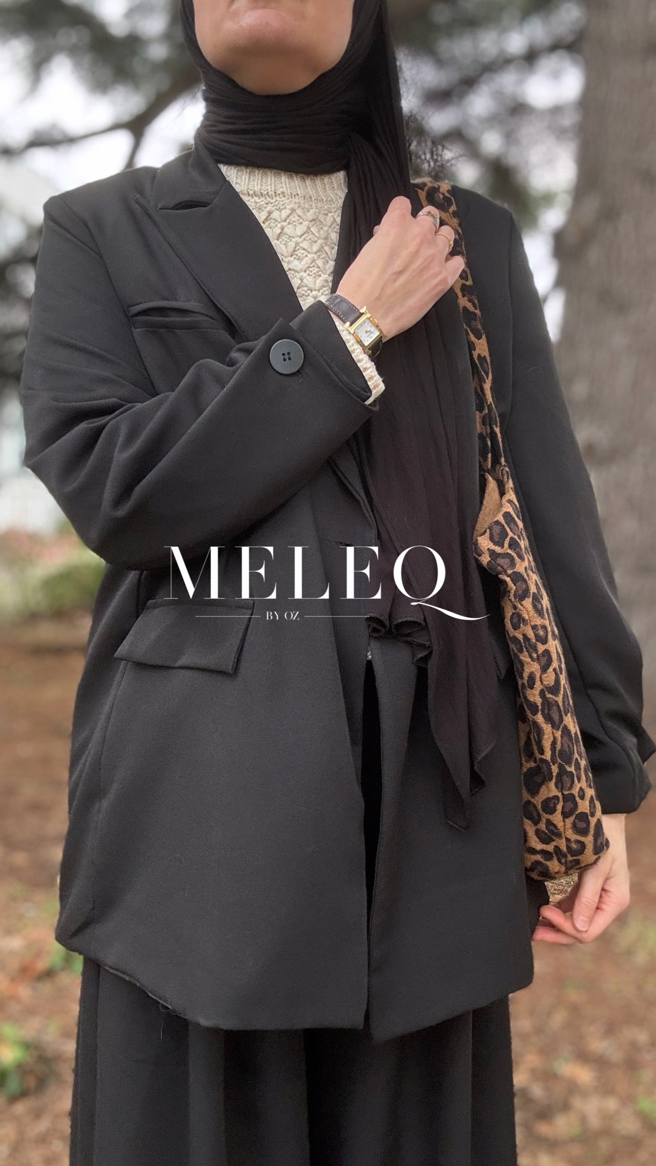 Blazer Oversize - Noir