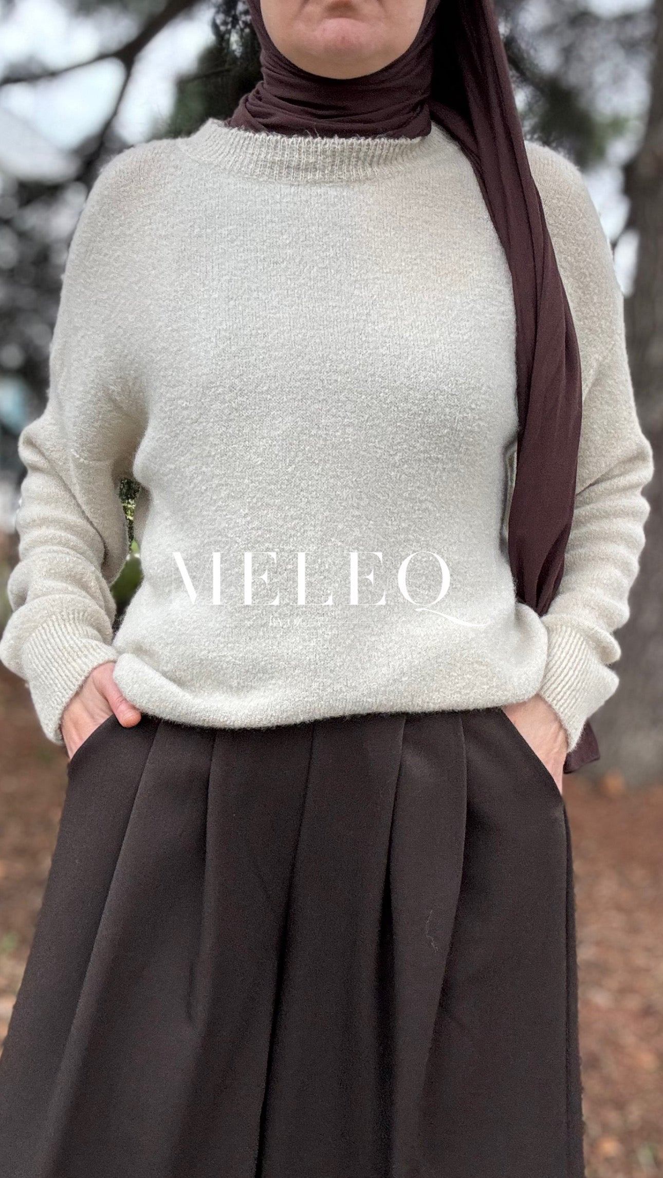 Pull Émilie- Beige
