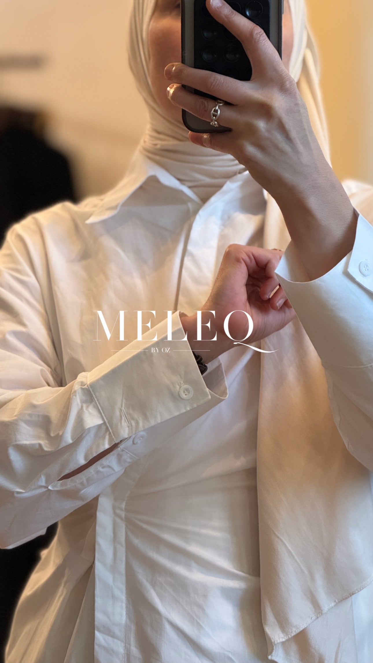 Chemise Croisée - Blanc