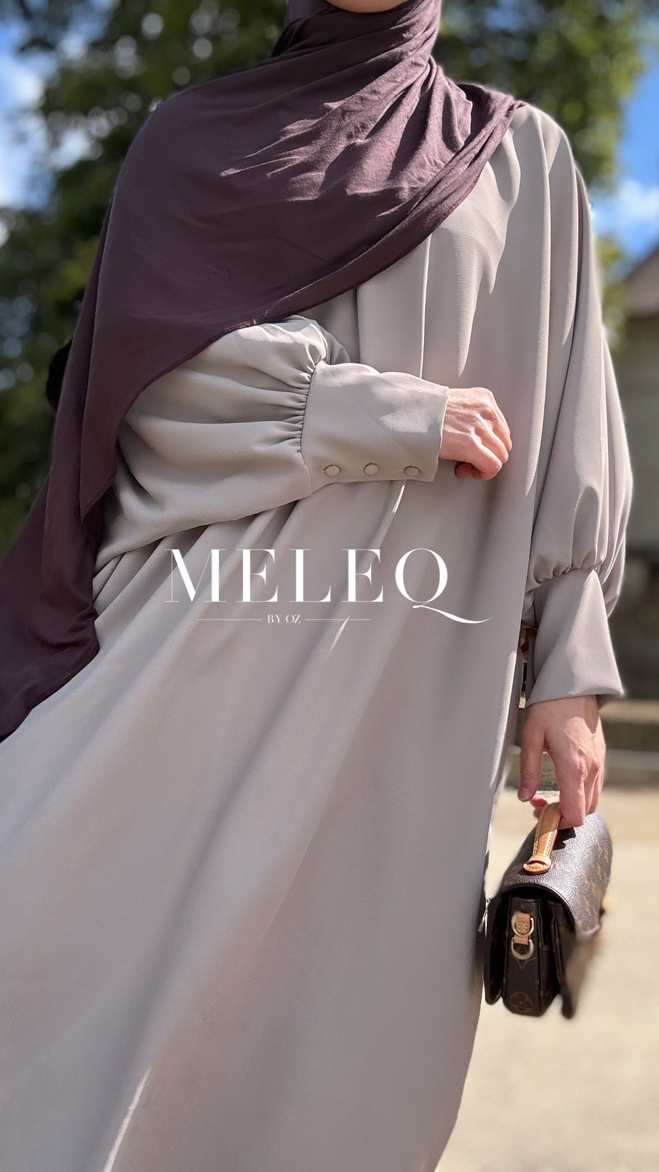 Abaya Selma - Taupe