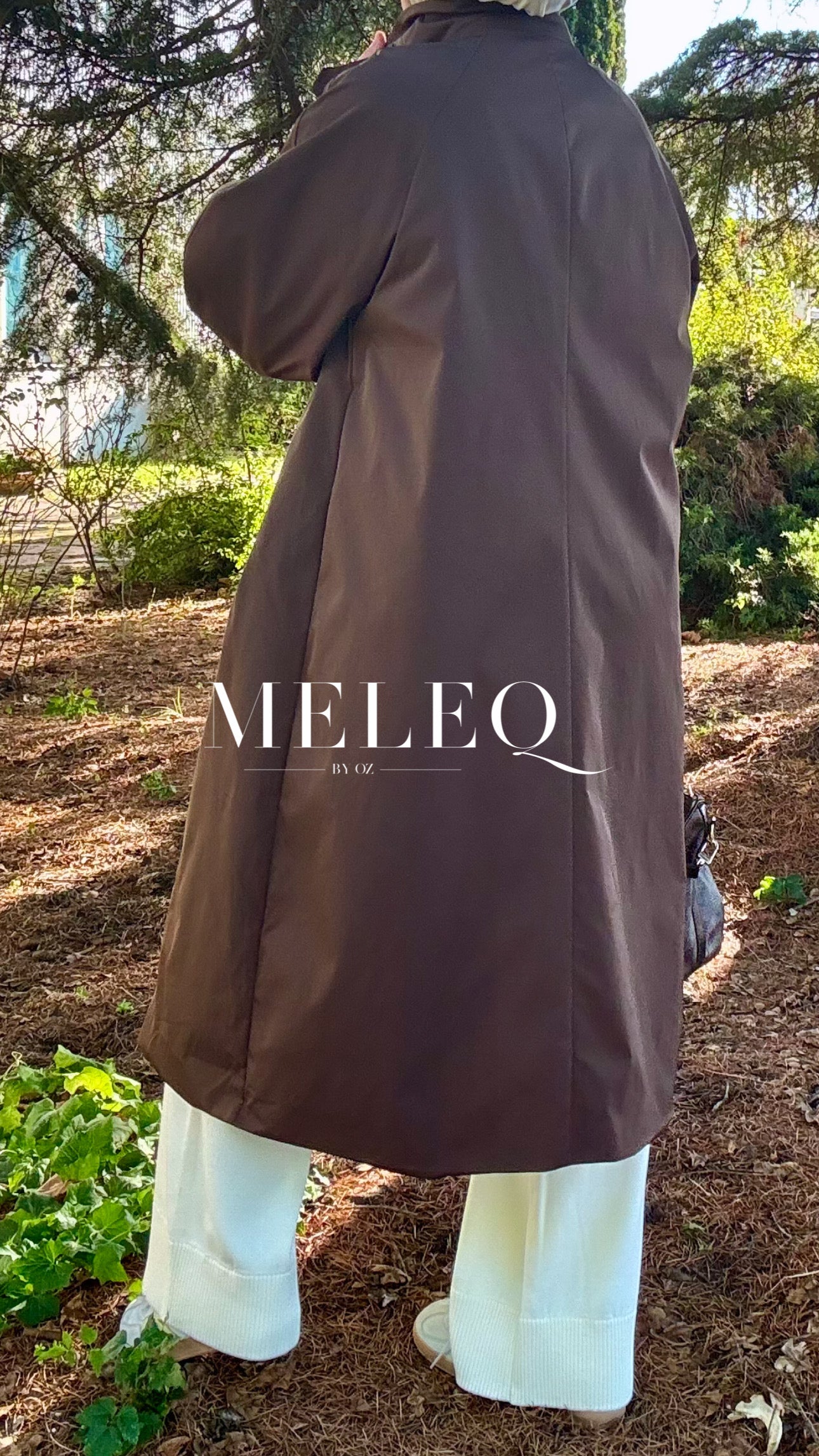 Trench oversize ISA - Marron