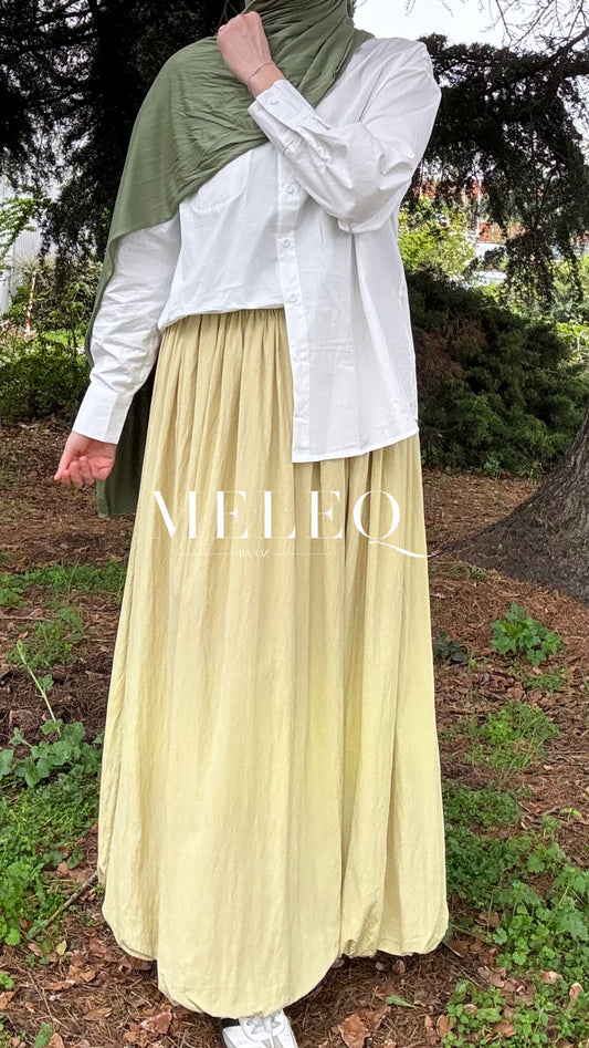 Jupe ballon Léna - Vanille