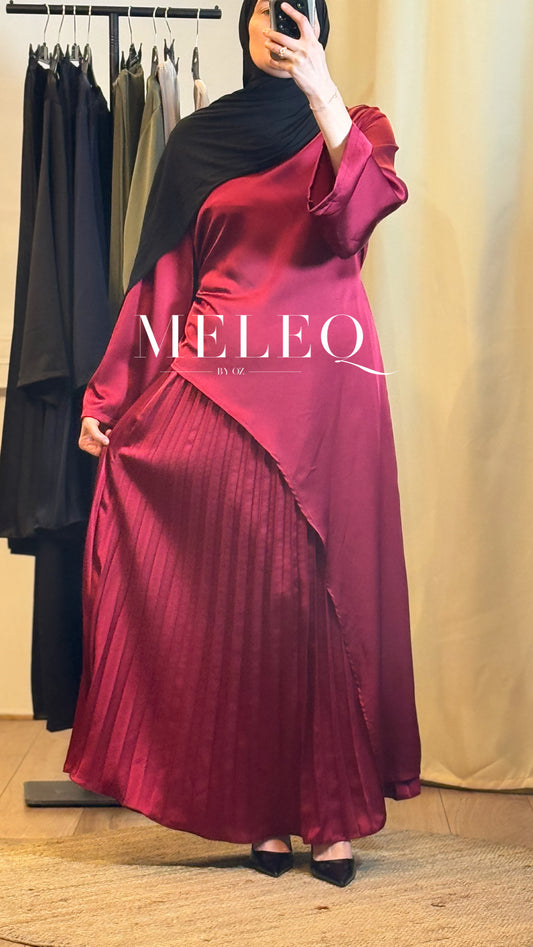 Ensemble Elena cerise