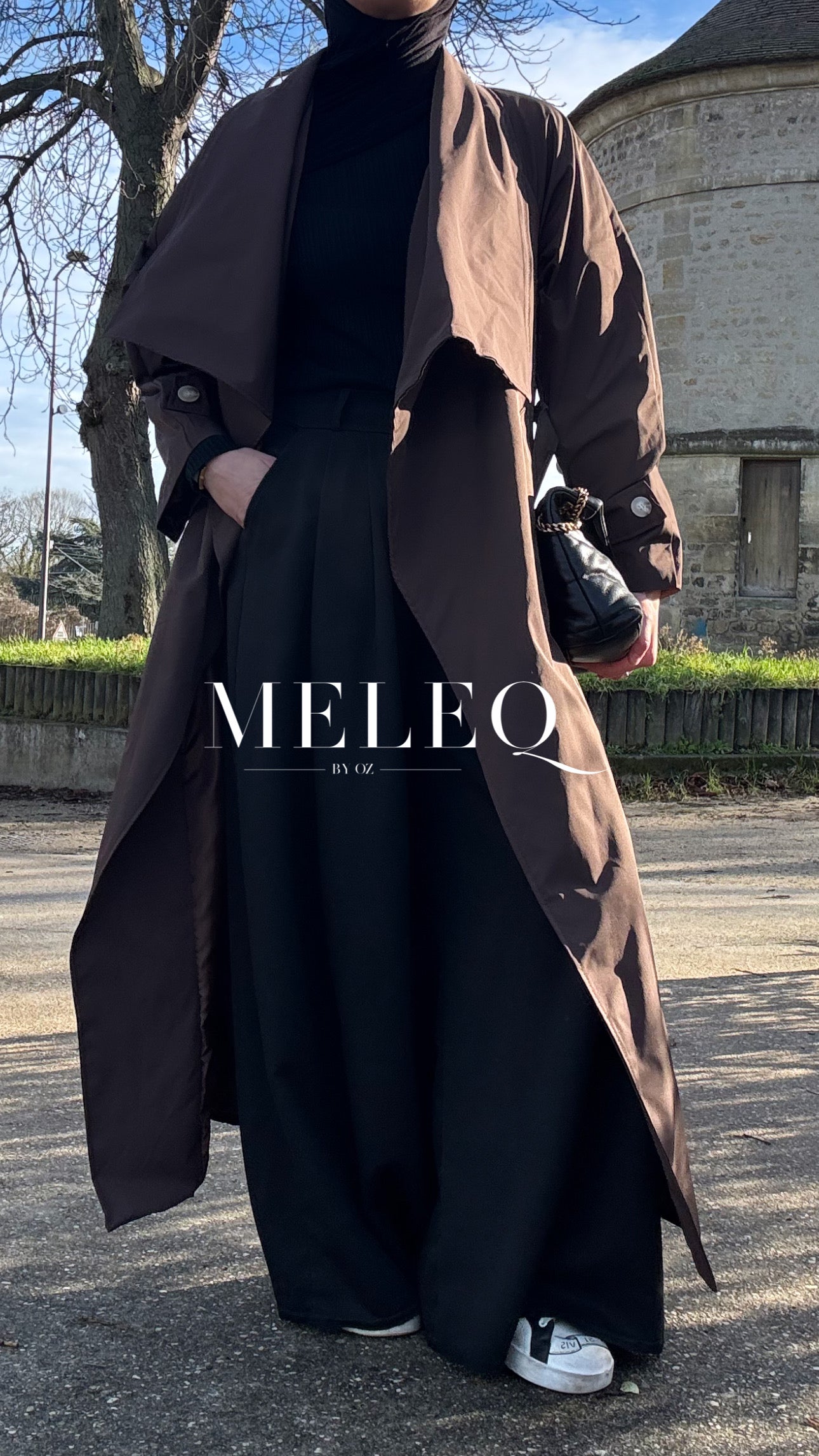 Trench Lara - Chocolat