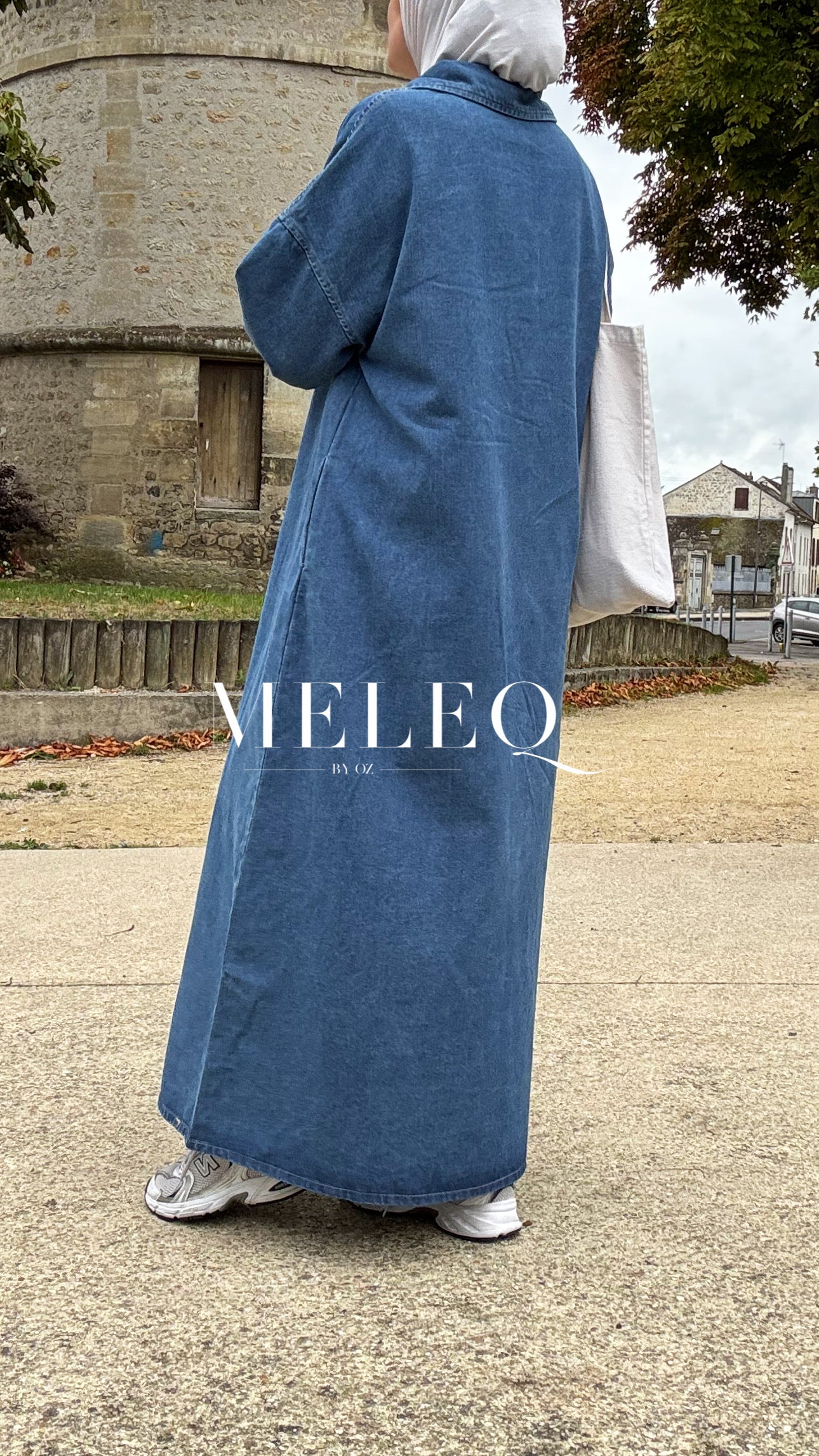 Robe en jean - Taille unique - Bleu