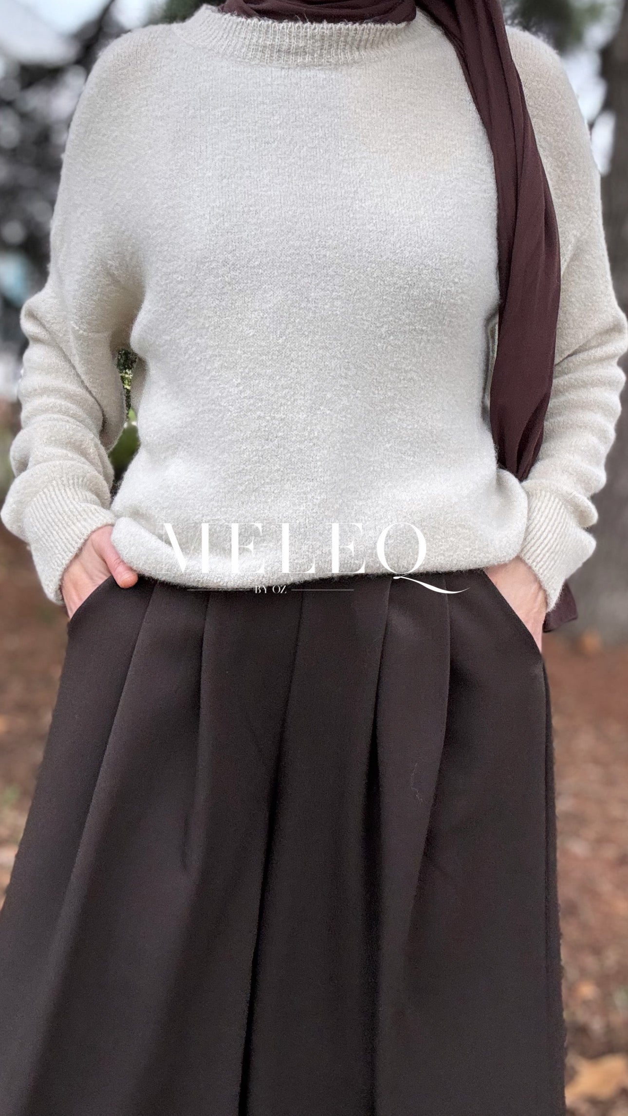 Pantalon Lucie - Marron