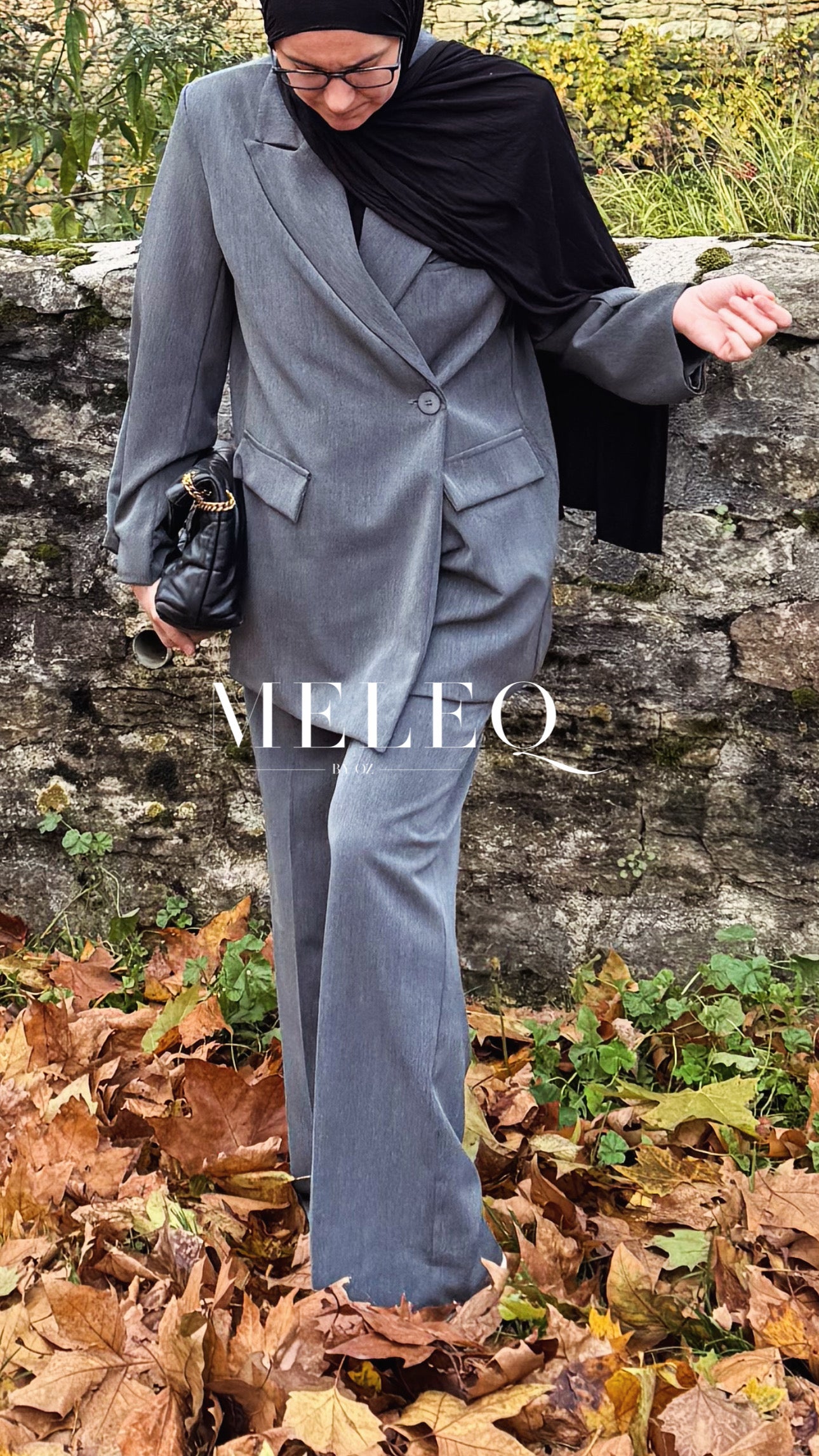 Blazer Oversize - Gris