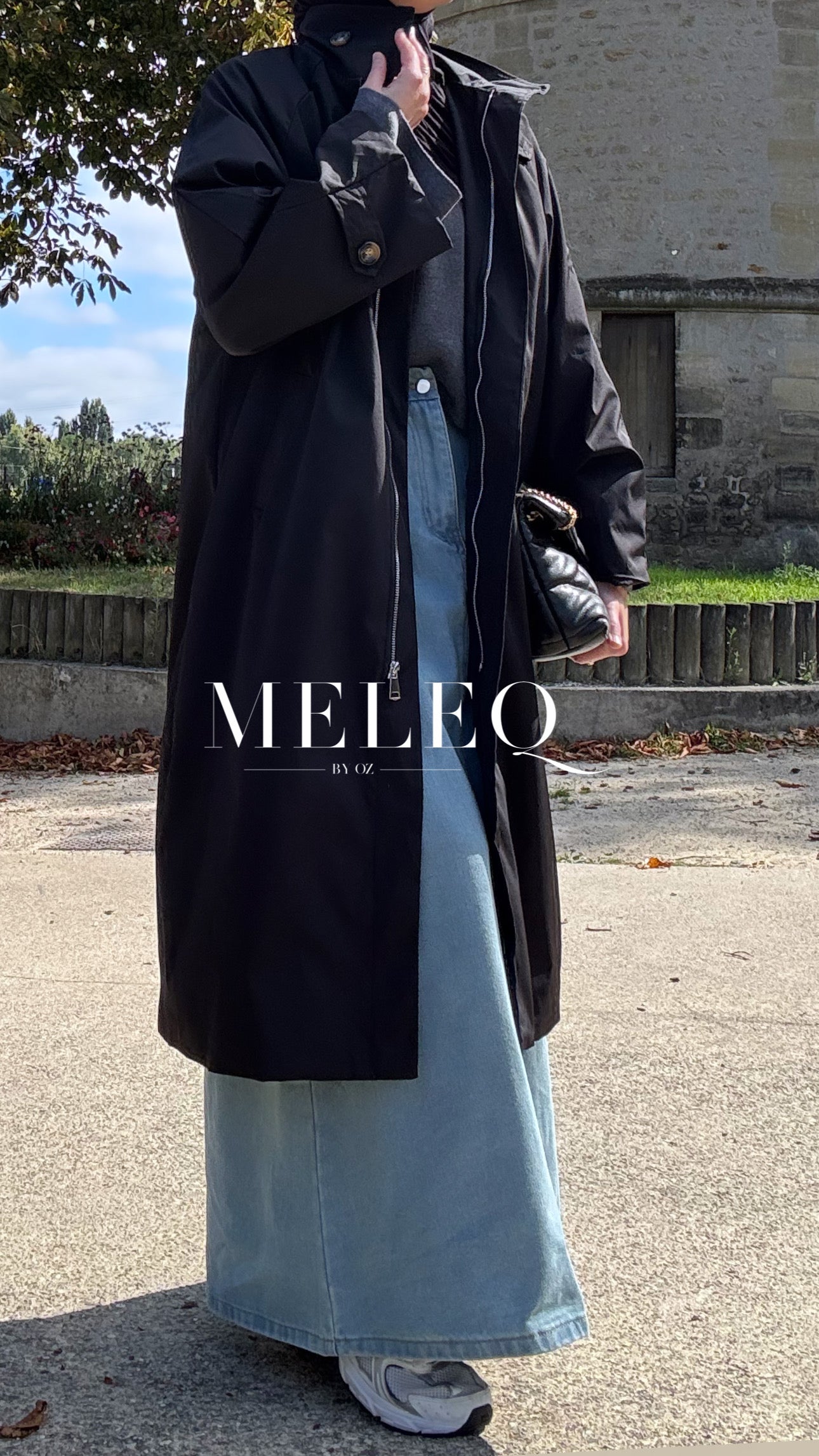 Trench Oversize ISA - Noir