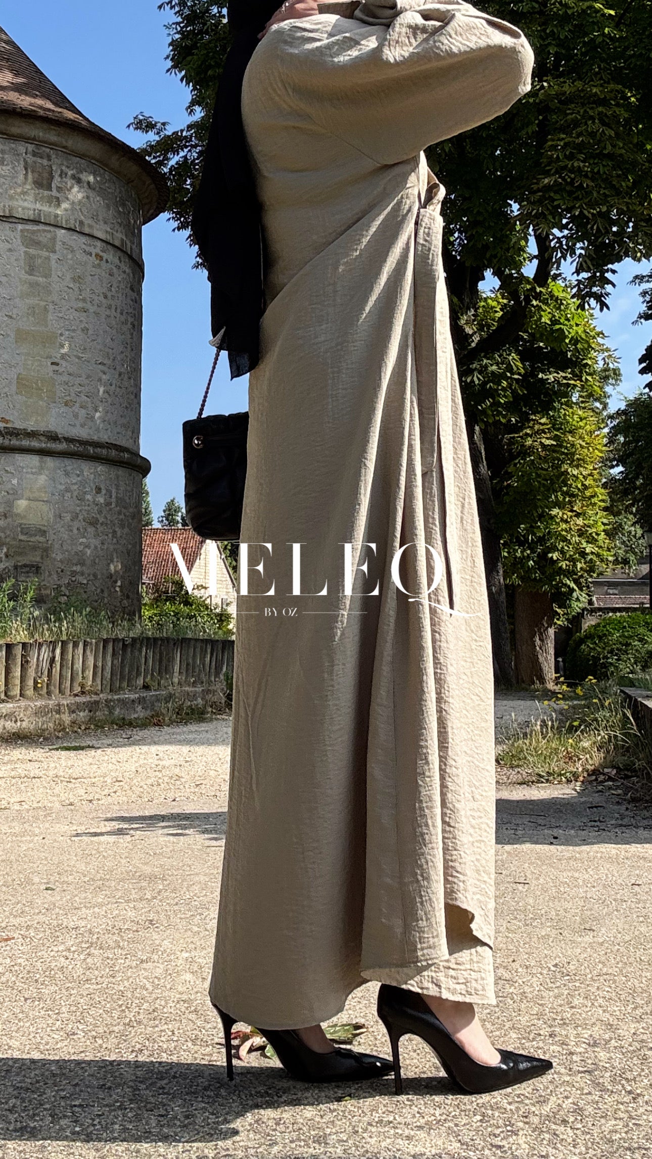 Robe Jade - Beige Foncée
