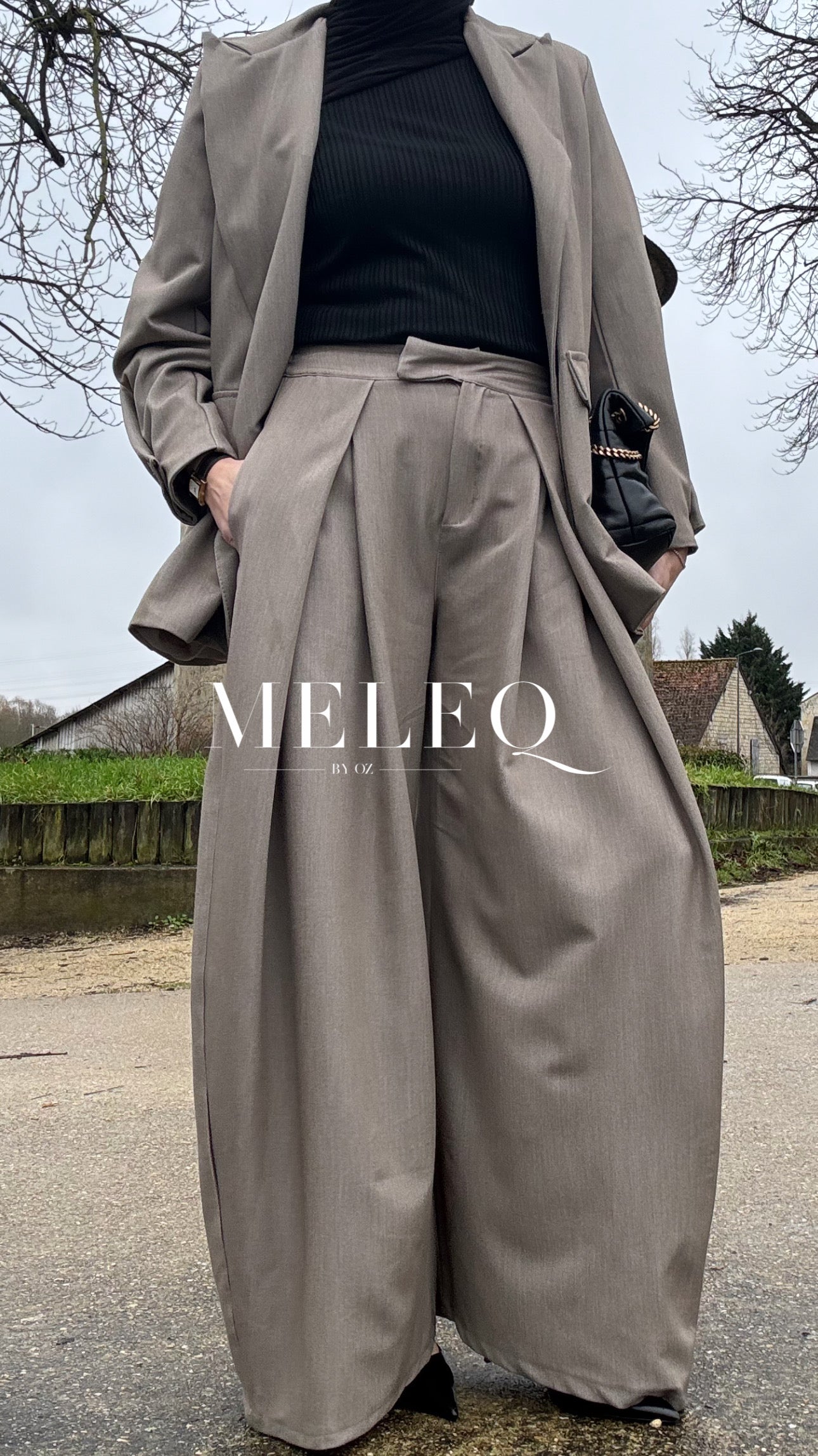 Pantalon Alex - Taupe