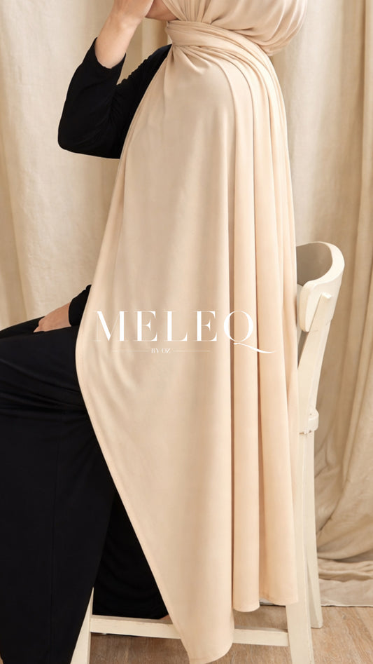 Hijab jersey - Beige